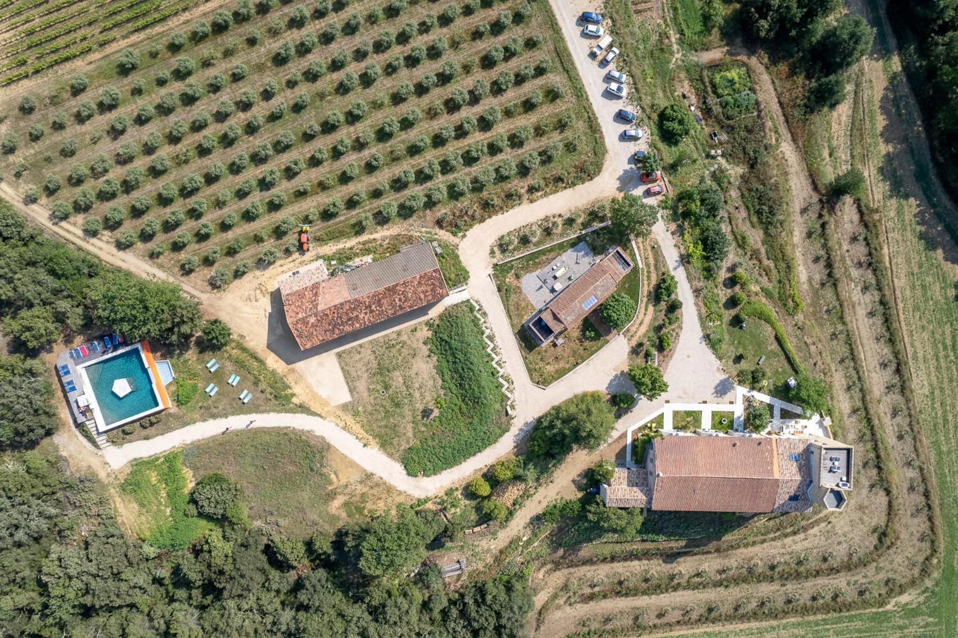 Domaine La Ferme Hi Bride Panzió Villelaure Kültér fotó